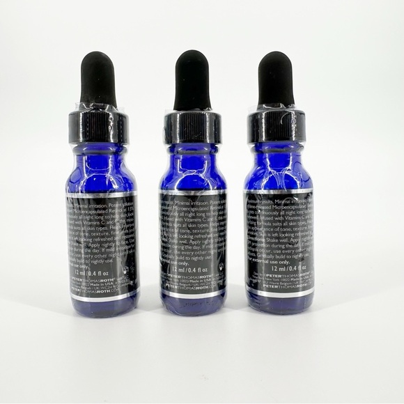 3 Peter Thomas Roth Retinol Fusion PM Night Serum New and Sealed - Picture 2 of 3